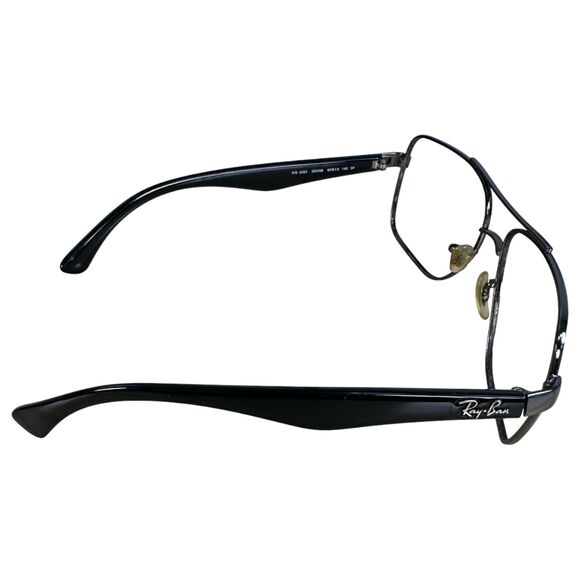 Ray-Ban 3483 Polished Gunmetal Black Frames Sunglasses - Needs Lenses - Picture 4 of 5